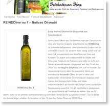Delikatessen-blog über REINE Olive no 1