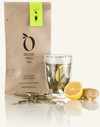 Olivenblätter-Tee